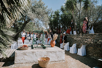 A wedding at Andromeda Sifnos