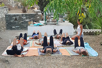 Μαθήματα yoga στην Ανδρομέδα